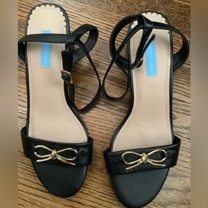 Draper James Heeled Bow Sandal Shoes